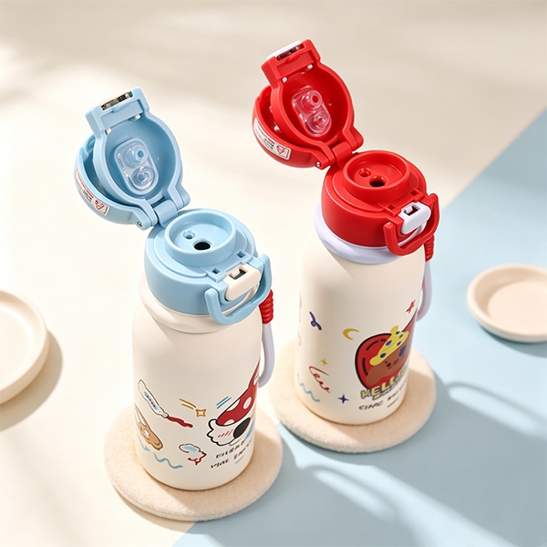 * QXSD2226 Animal de Roca Acompañando la Taza de Termos (560ml) 5