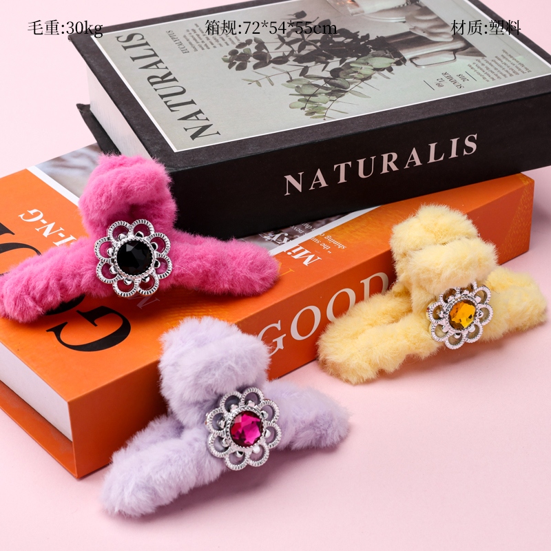 11cm Accesorios Zircon Doble Cara Con Garra Grande 2