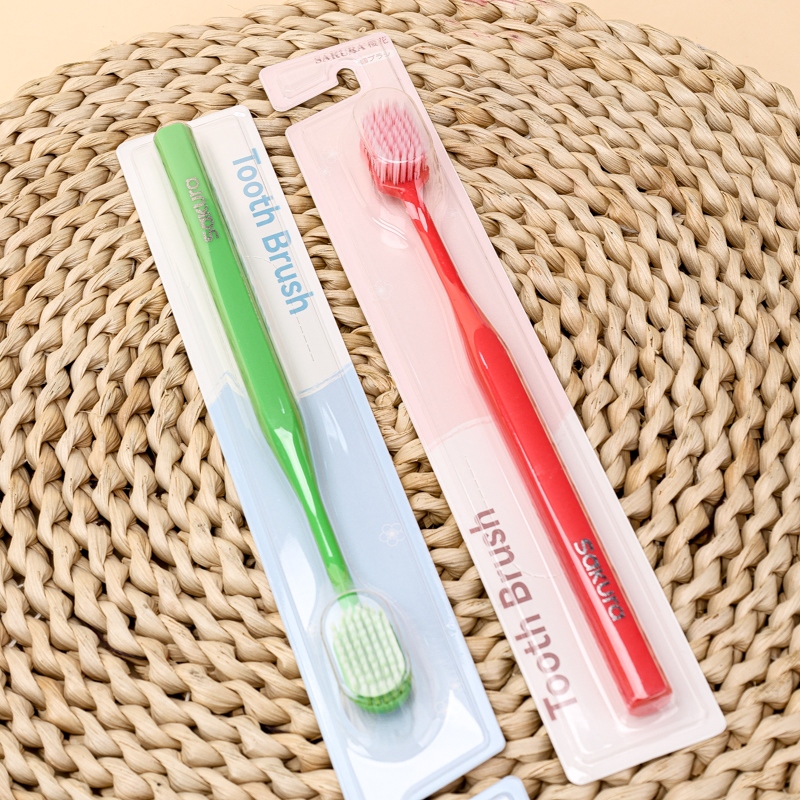 Cerezo Blossom Color Tip Silk Feather Soft Hair Toothbrush S-130 4