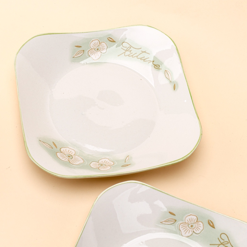 Nuevo Hueso China 8 Pulgadas Ruyi Pan (Ice Magnolia, Calificado) 3