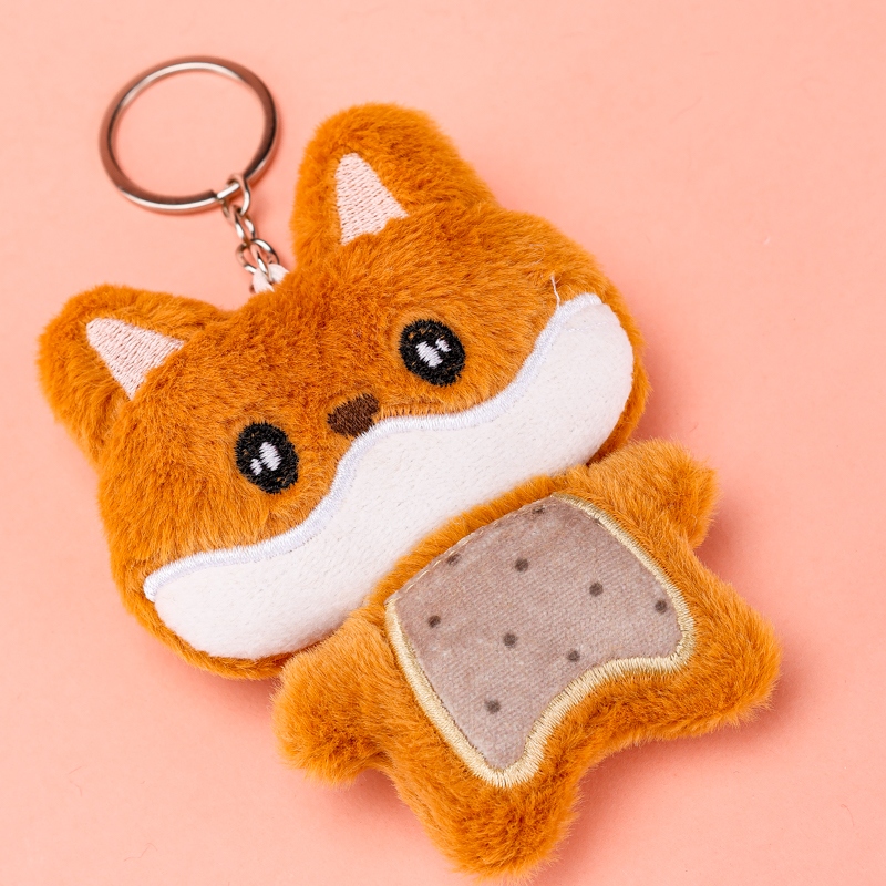 Cartoon Animal Park Plush Colgante 3