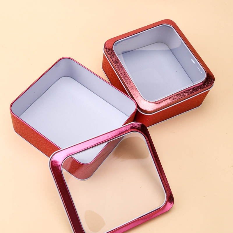 Caja de Almacenamiento de Hierro Cuadrado de Valor (Caja de Regalo 13*5.5cm) 3