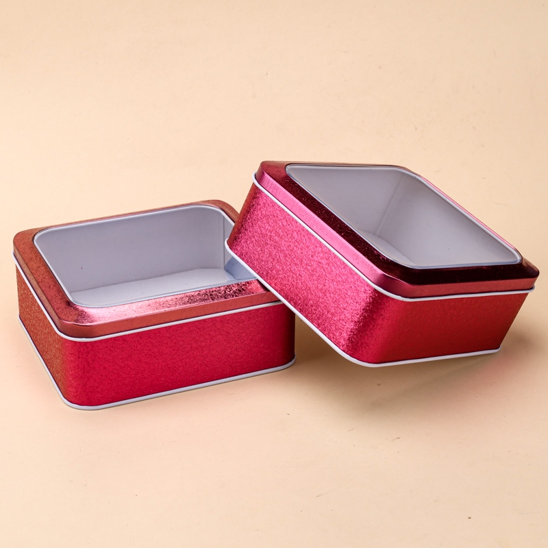 Caja de Almacenamiento de Hierro Cuadrado de Valor (Caja de Regalo 13*5.5cm) 4