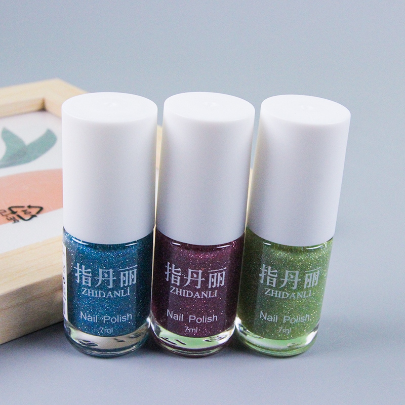 004 Zhidanli Bright Gold Nail Polish 3