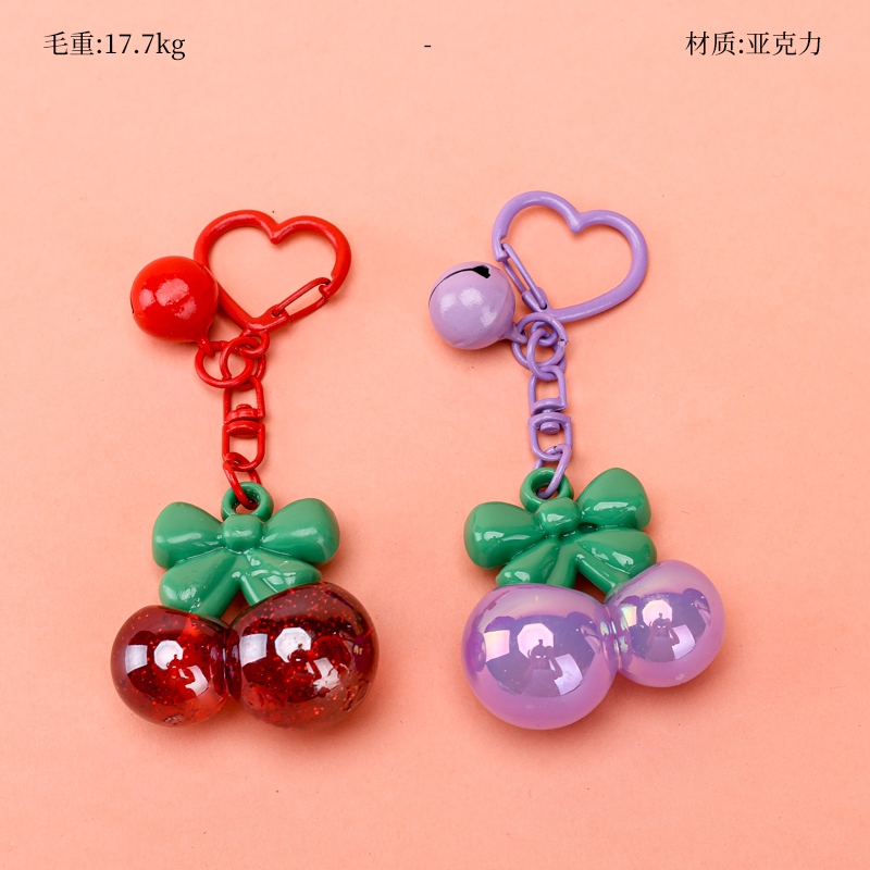 Nuevo Colgante de Cereza de Cristal 2