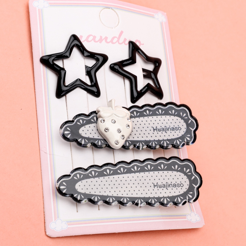 Cajas de Accesorios Blanco y Negro BB Clip Clip SET (2 2) 3