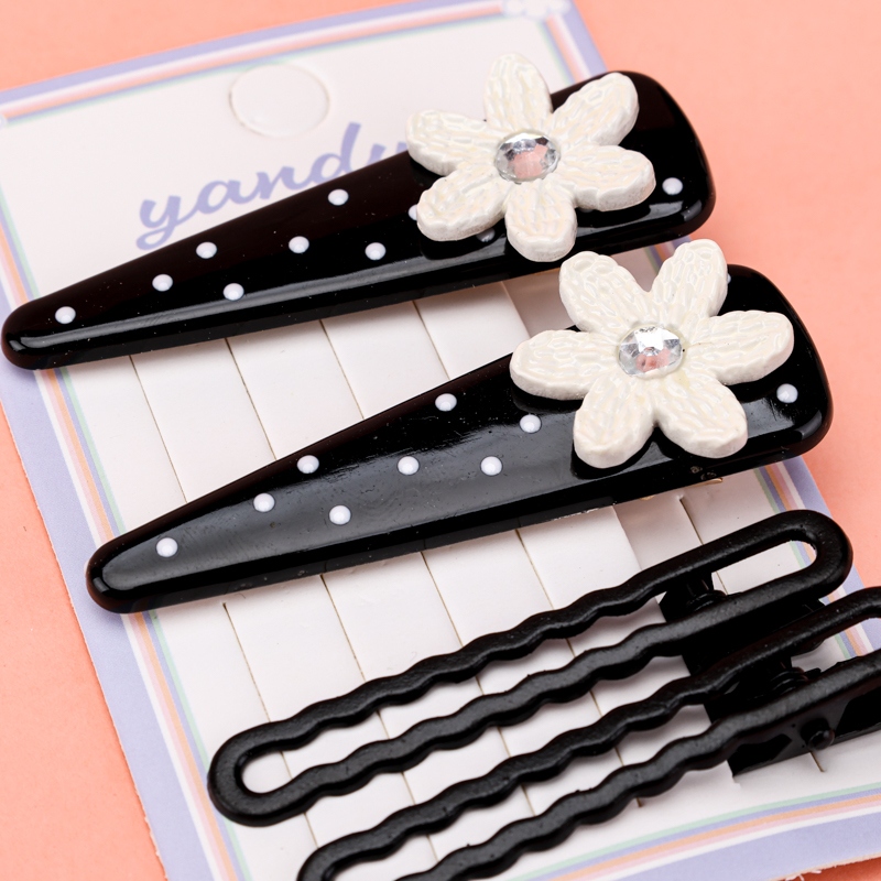 Color de Curry Caja Clip Floral Accesorios de Pato (2 2) 4