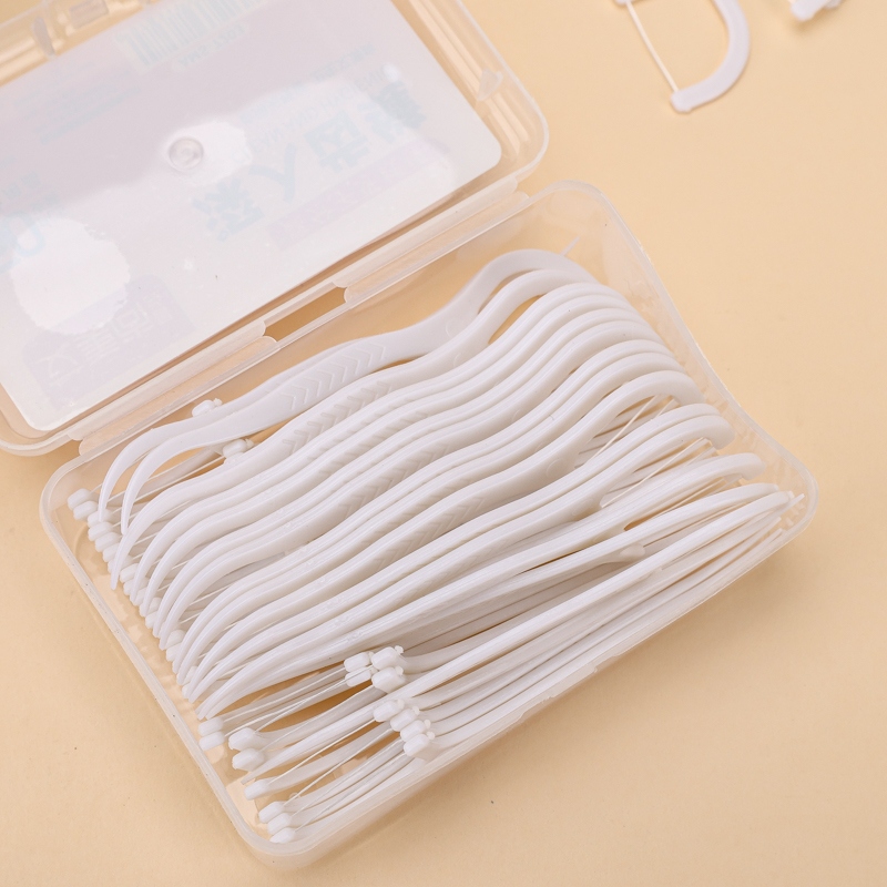 Inglés 0533 Dos En una Caja Dental Floss (100) 4