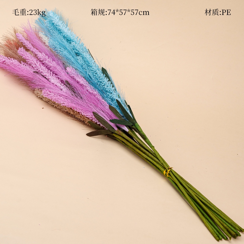 918 Flores Artificiales de Lavanda Reed (Color Al Azar)