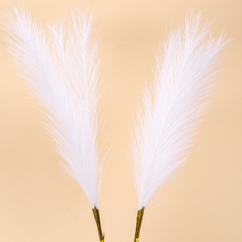 675-5 Cinco Flores Artificiales Reed (Gras) (Color Aleatorio) Corto 3