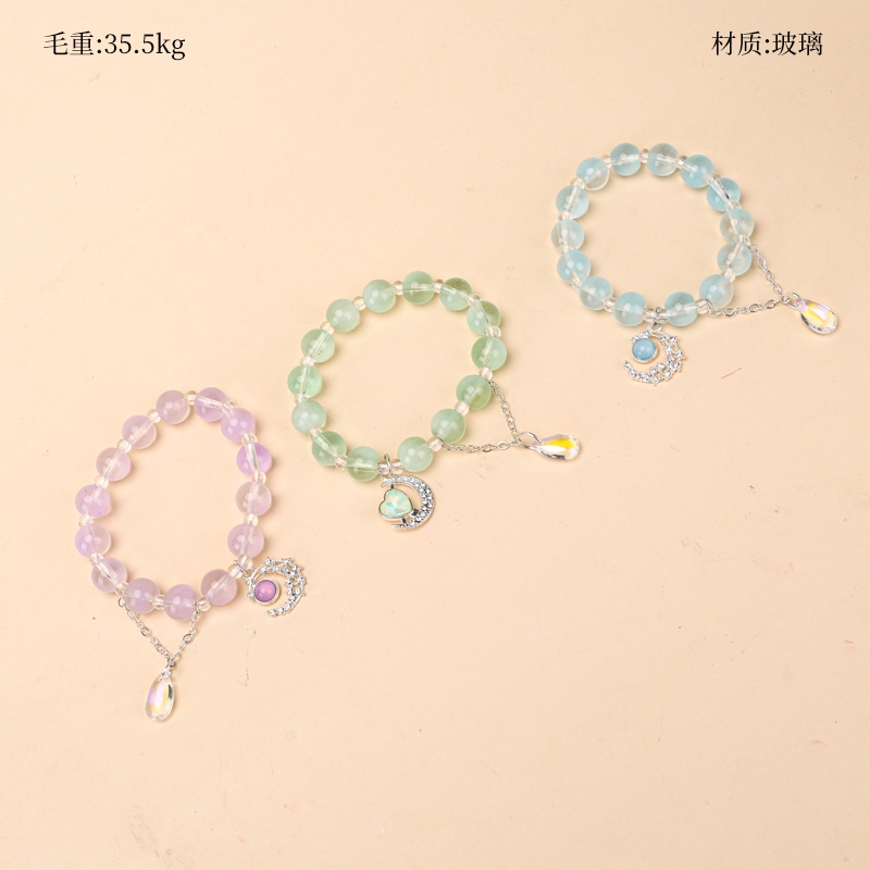 Pulsera de Cristal de Ojo de Gato