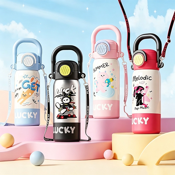 Y-023 Yuan Qi Three Drinks Thermos Cup (500ml) 3
