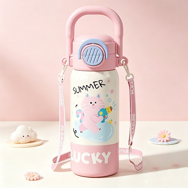 Y-023 Yuan Qi Three Drinks Thermos Cup (500ml) 5