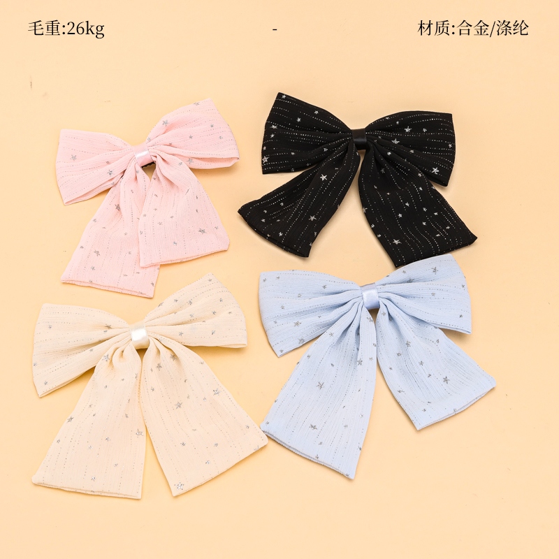 Bolsas Silver Powder Cinco Puntos Star Bow-tie Duck Clip
