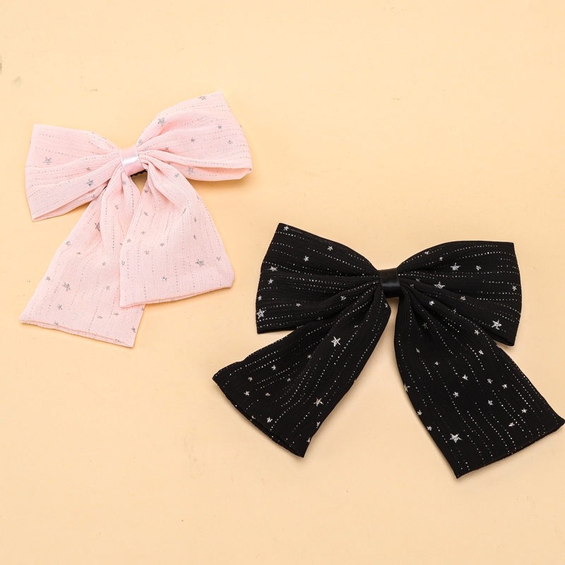 Bolsas Silver Powder Cinco Puntos Star Bow-tie Duck Clip 3