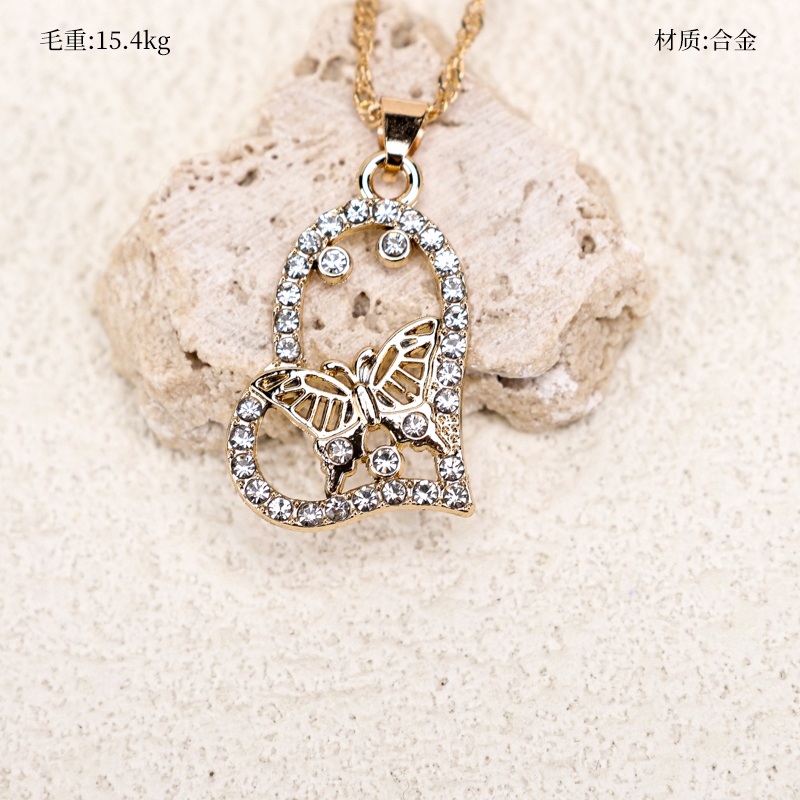 Hollow Amor Collar de Mariposa 2