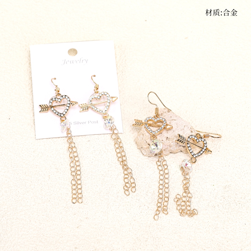 Pendientes de Borla Larga