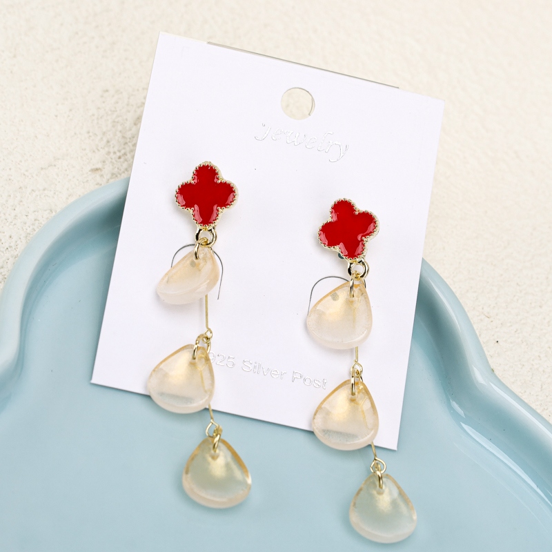 Pendientes de Agua de Gota Larga 4