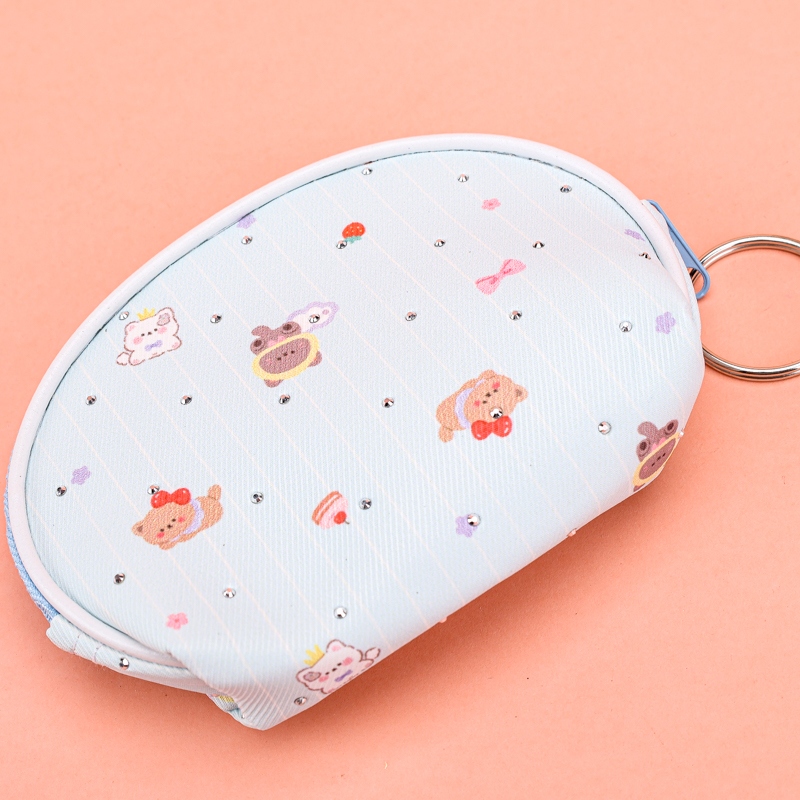 Gato de Perforación Caliente Fresco Medio Círculo Bolsa de Word 3