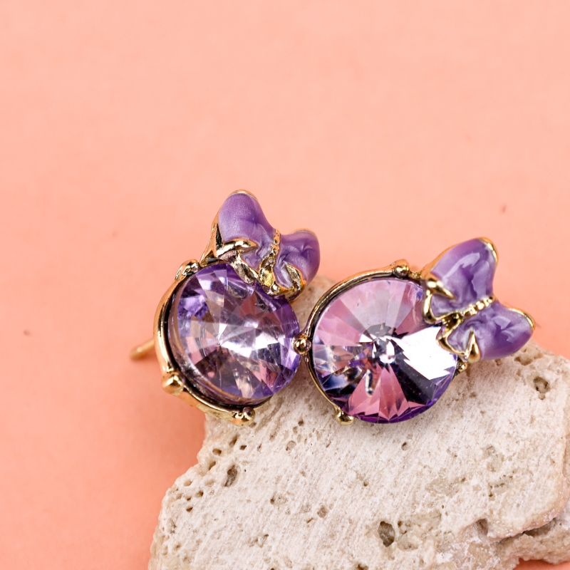 Pendientes de Zircon Largo 4