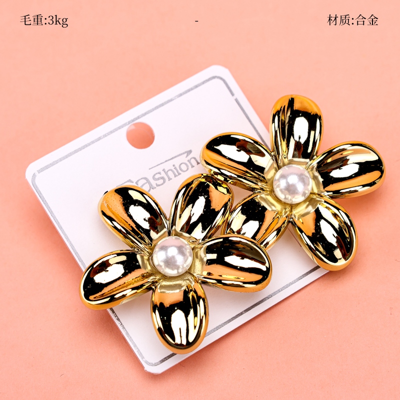 Moda Grandes Pendientes de Oro 2