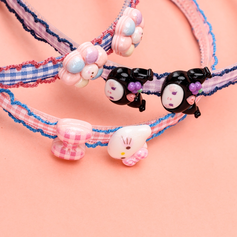 Dos Accesorios de Dibujos Animados de Resina Hebilla 3