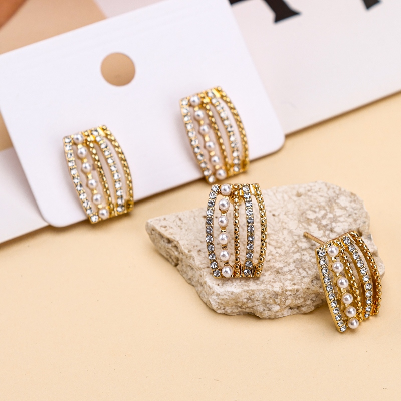 Pendientes de Perla de Estilo Francés 4
