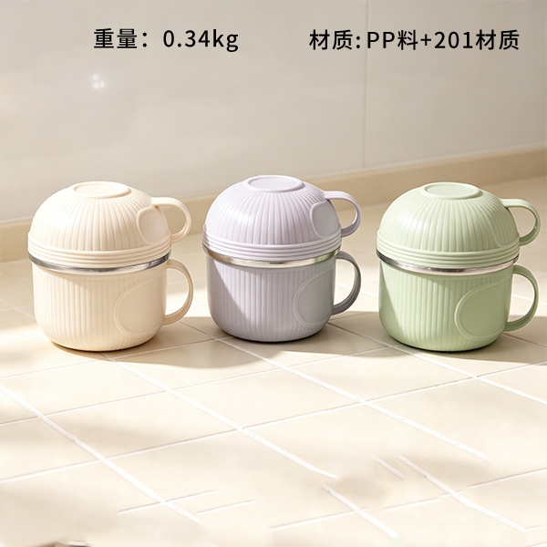 GY-156 Taza de Snack de Tres Piezas Desnuda 2