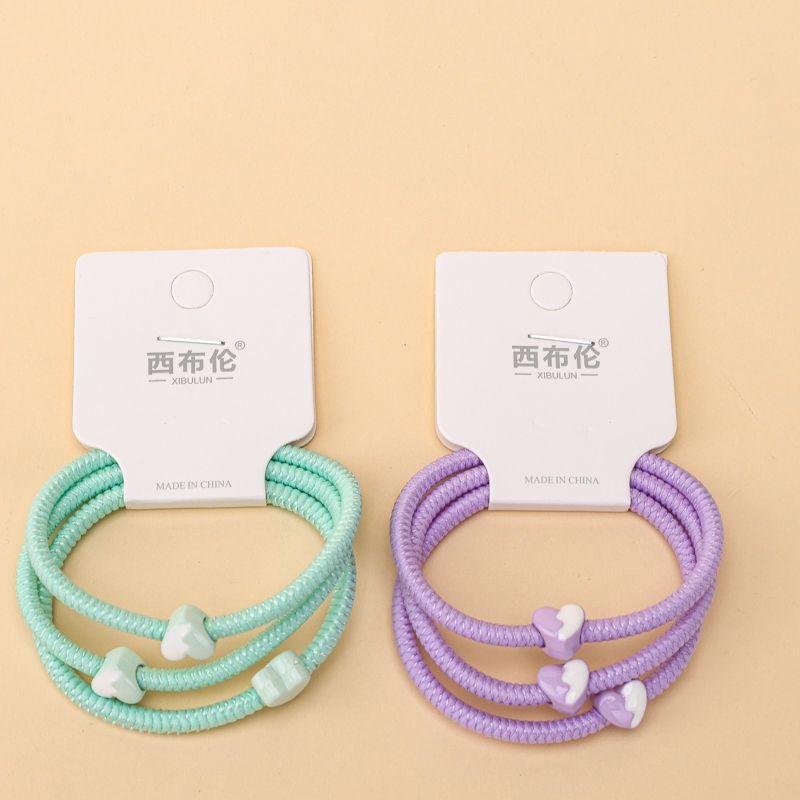 Tres Bandas de Goma de Color de Accesorios de Dos Colores 3