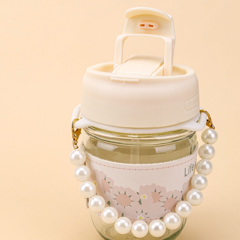 Juxin Pearl Straw Cubierta de Cuero 3