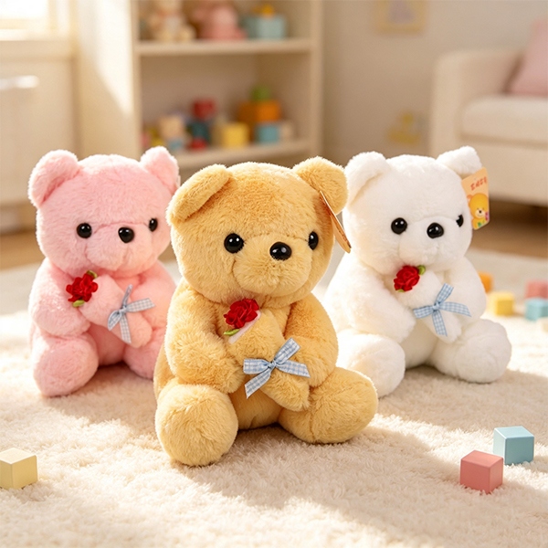 Rose Bear Plush Juguete 3