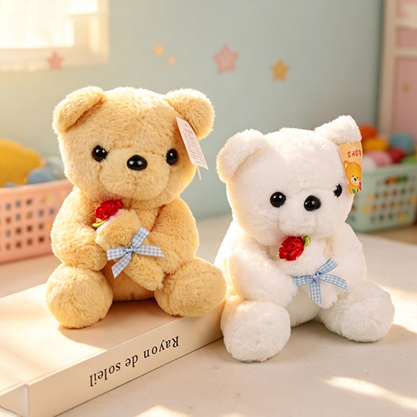 Rose Bear Plush Juguete 4