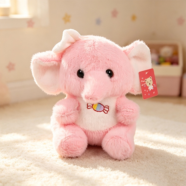 Hat Elephant Plush Toy 6
