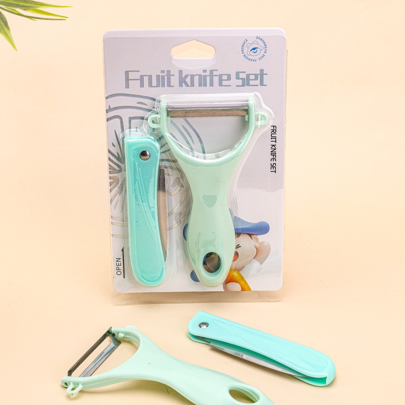 Conjunto de Dos Piezas de Cuchillo de Fruta 968 (Versión En Inglés) 3