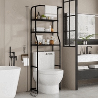 8830-3 Toallero de Barra de Baño (De Tres Capas de Negro) 3