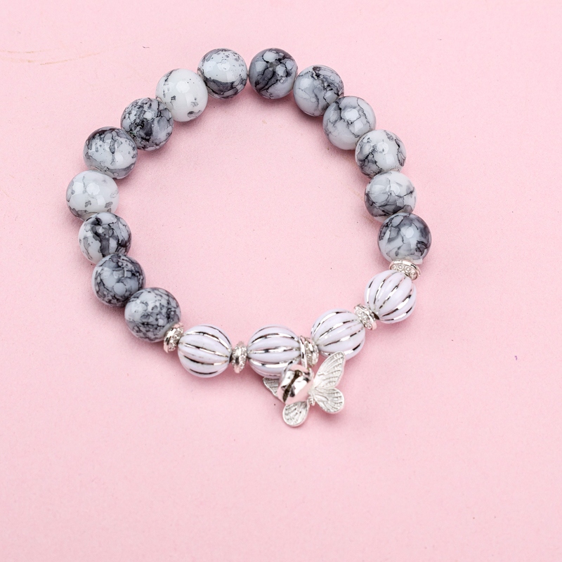 Nueva Pulsera de Cuentas de Ojos Azulados 3