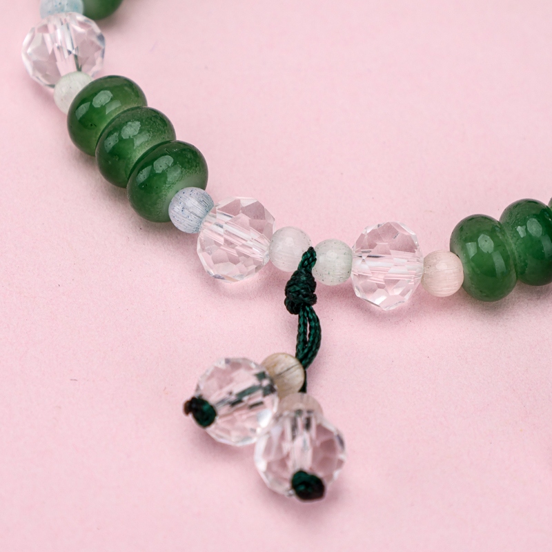 Abacus Cuentas Pulsera de Cristal 4