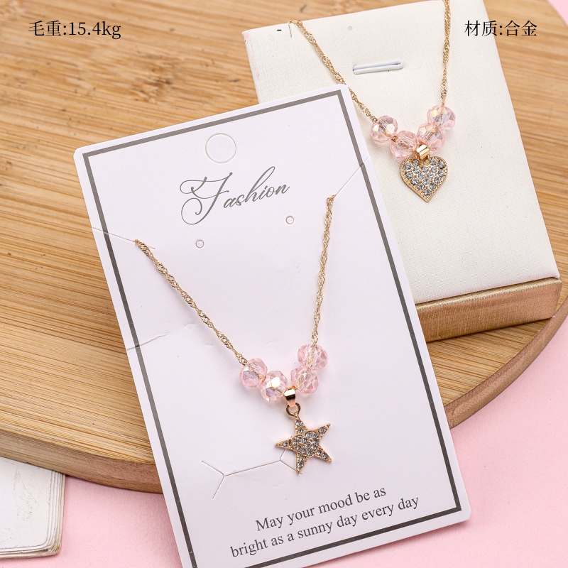 Nuevo Collar de Cristal de Diamantes Accesorios 2