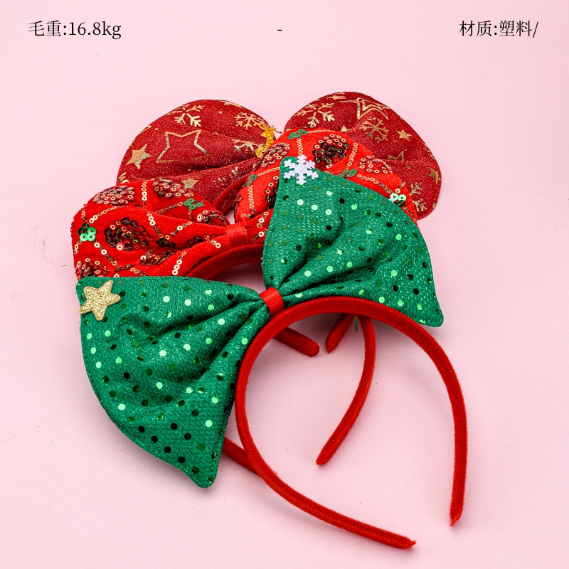 New Christmas Bow Head Buckle 2
