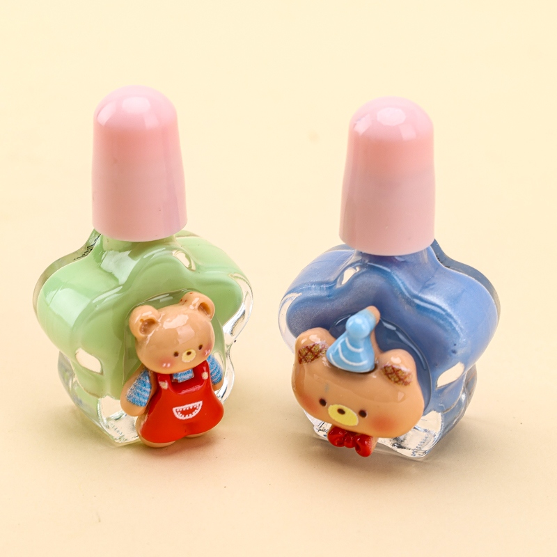 Esmalte de Uñas Peelable de Conejo de Oso (Caja de Juego) 4
