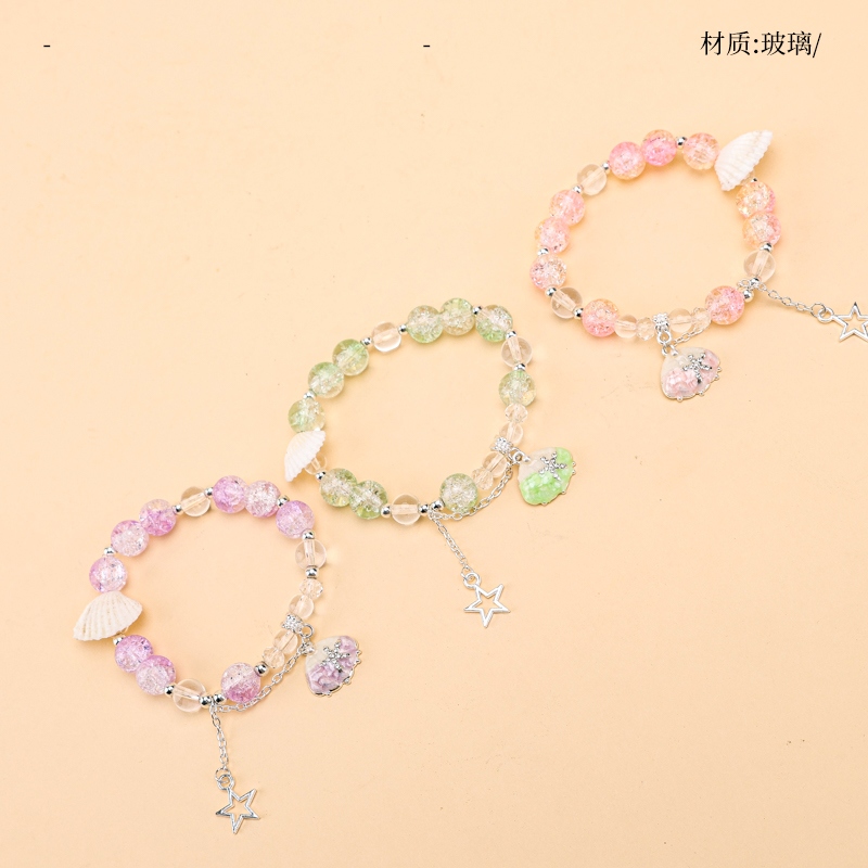 Popcorn Shell Star Pulsera