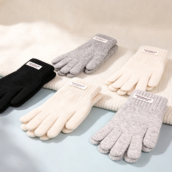 B- 25024 Hombres Ropa de Moda Estándar Guantes de Dedo Completo 3