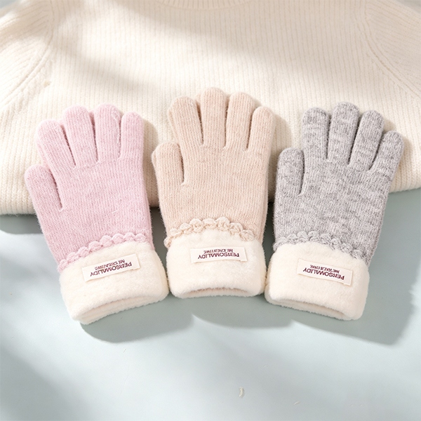 A- 25047 Señoras Moda Creado Guantes de Finger Estándar 3