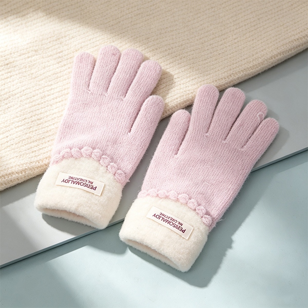 A- 25047 Señoras Moda Creado Guantes de Finger Estándar 5