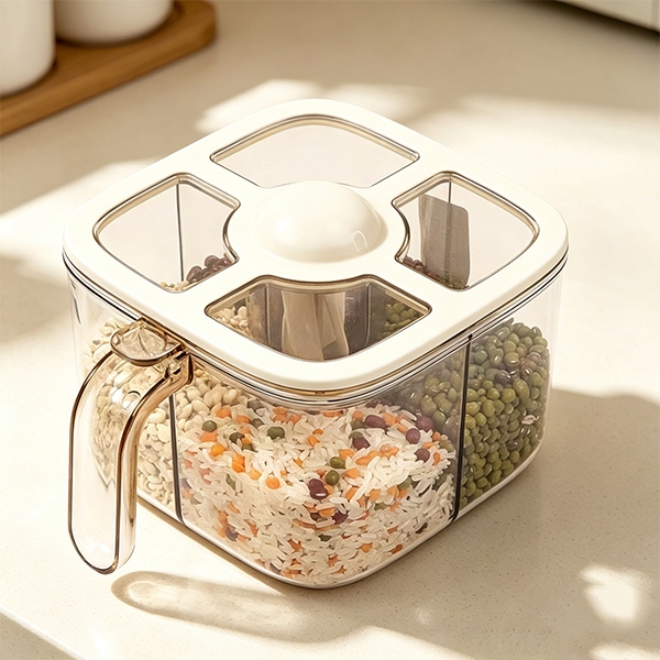 9132 Star Ring Four-compartment Seasoning Box 5