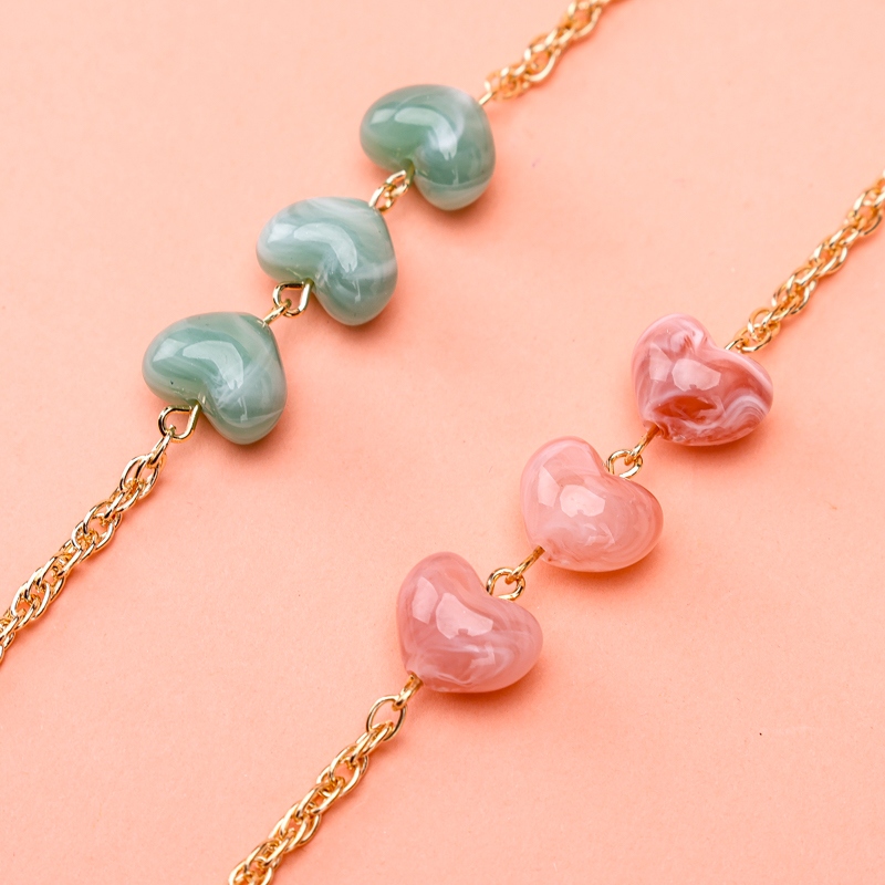Nuevo Color Caramelo Pulsera de Cuentas 3