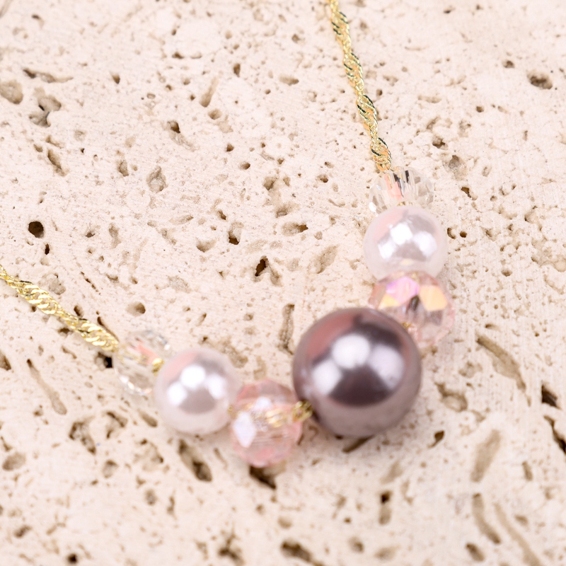 Pendientes de Cristal de Perlas Conjunto 3