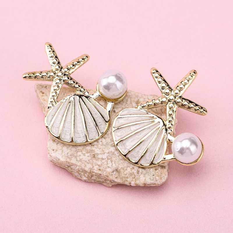 Pendientes de Perlas Largas Starfish 3