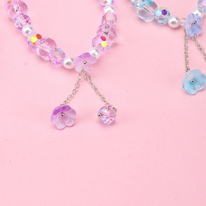 Pulsera de Cristal de la Flor 3