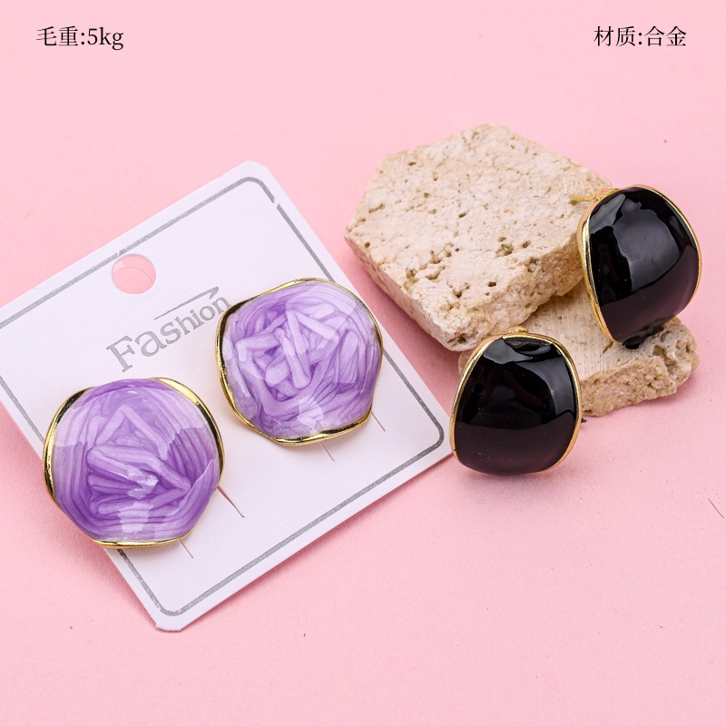 Pendientes Largo Retro Europeo y Americano de la Gota